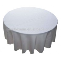 pure white wedding decorative table cover