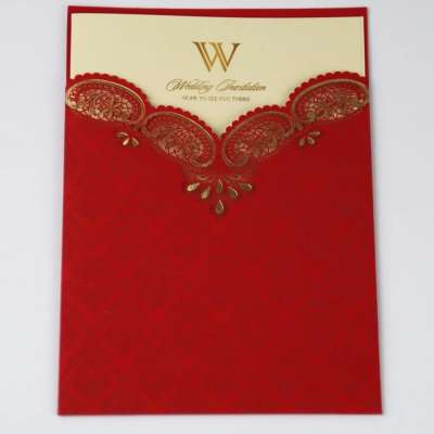 Wedding cards istanbul invitation gold chinese card acrylic models